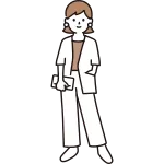 Fashionable Woman SVG Icon